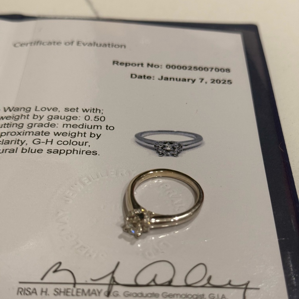 Vera Wang Love Engagement Ring